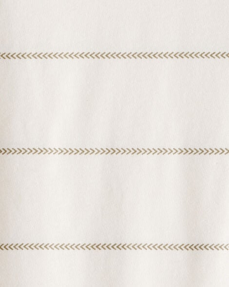 Product image 2 of Boys Striped Long-Sleeve Tee - Ivory