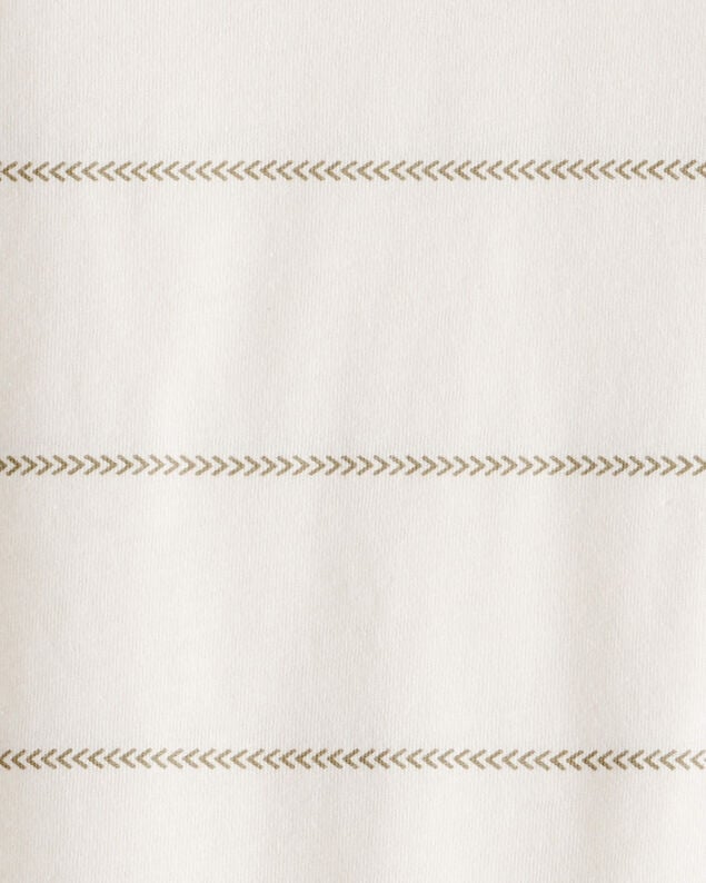 Product image 2 of Boys Striped Long-Sleeve Tee - Ivory