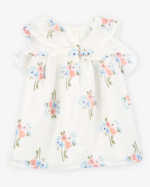Product image 2 of Baby Floral Dress - Ivory