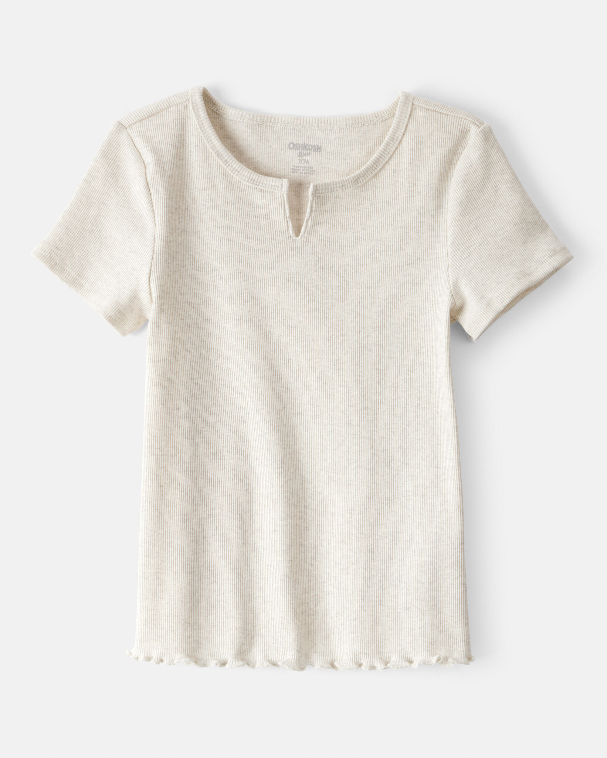 Girls Cotton Short-Sleeve Top
