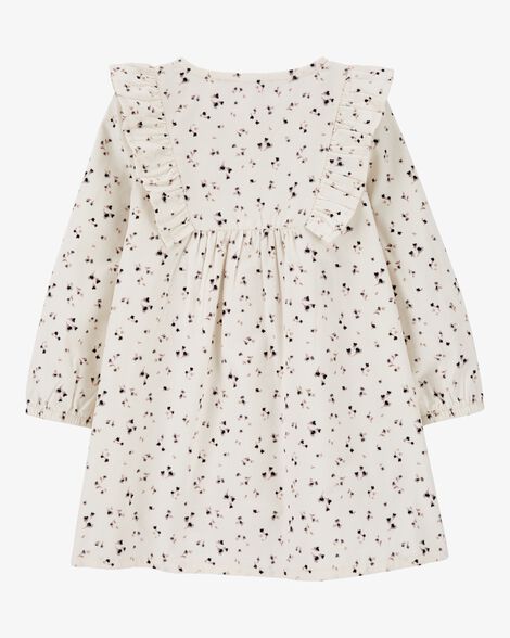 Product image 2 of Toddler Floral Corduroy Dress