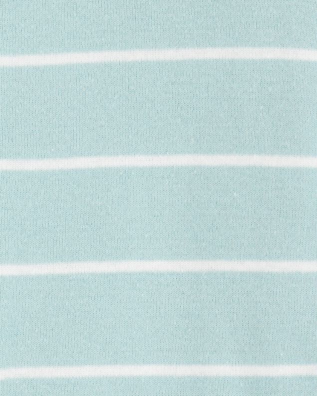 Product image 2 of Toddler 1-Piece Striped 100% Snug Fit Cotton Romper Pajamas - Blue