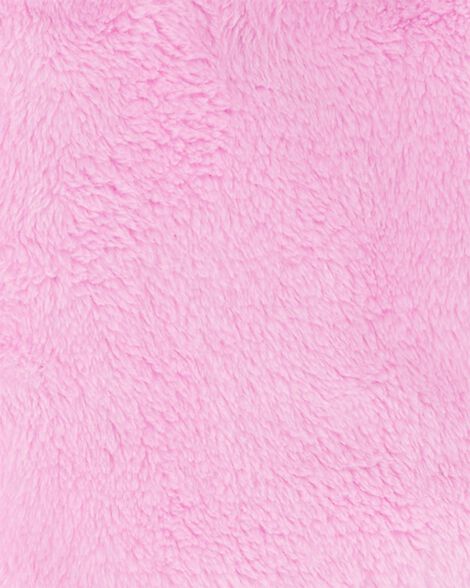  Product image 2 of Toddler Velour Zip-Up Jacket - Pink
