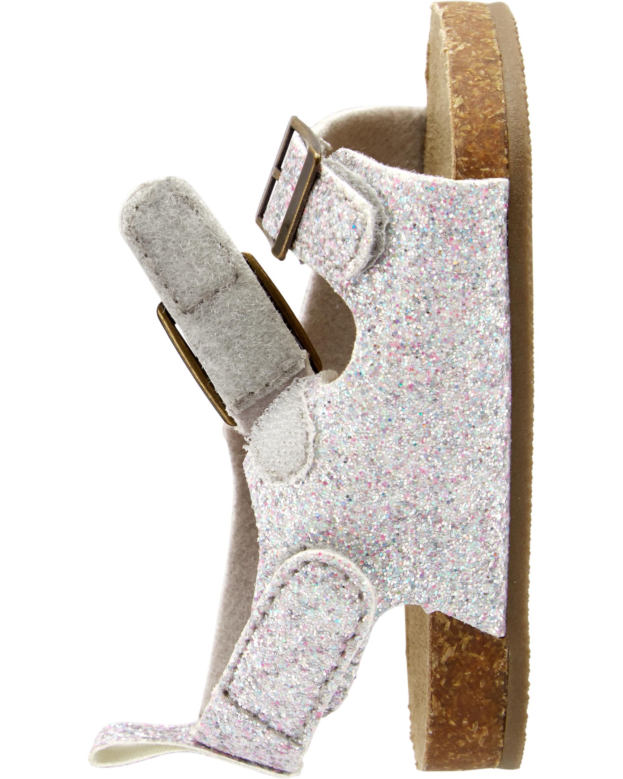 carter's cork sandal baby shoes