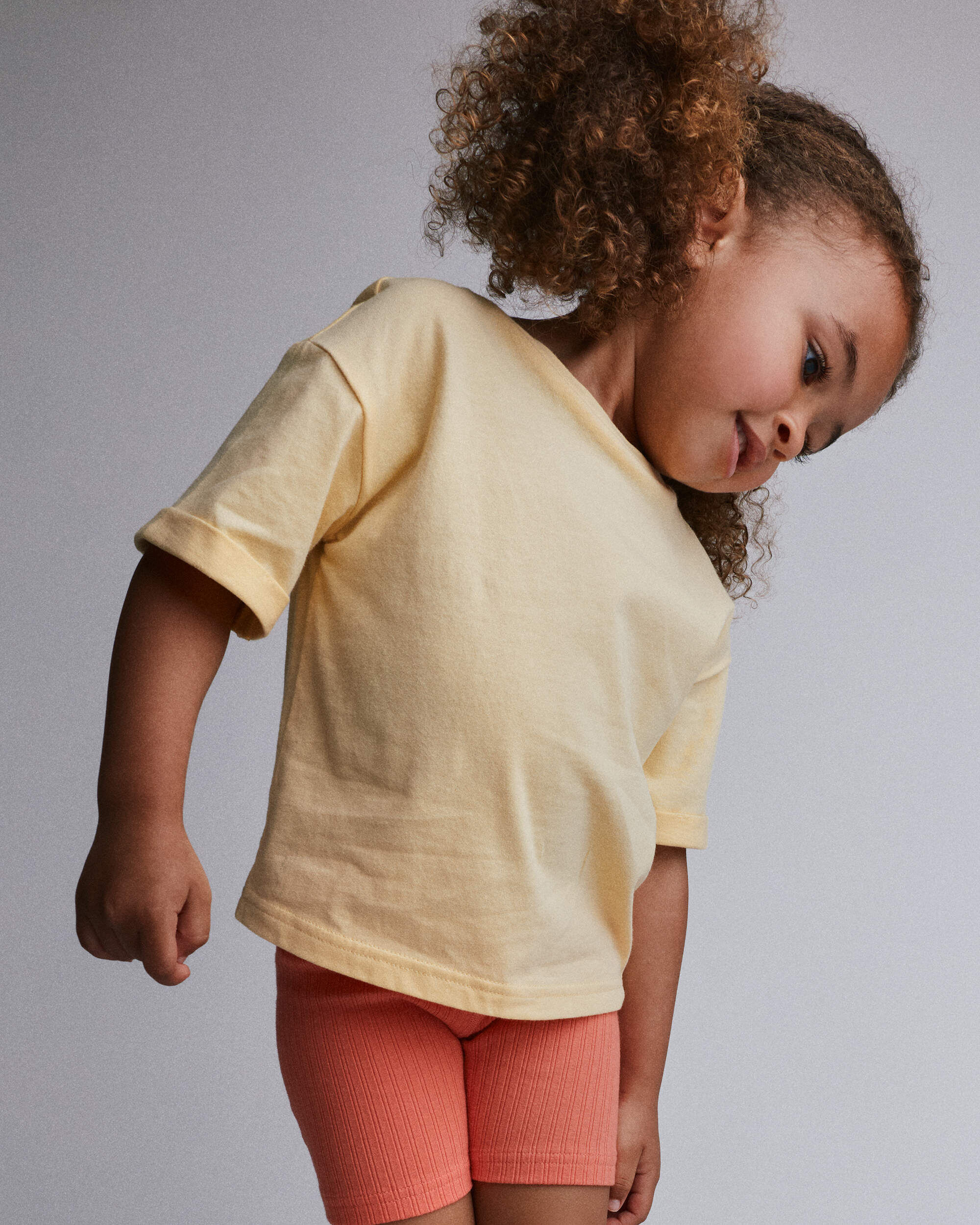 Otter Avenue Toddler Rolled Cuff Tee 12M Yellow