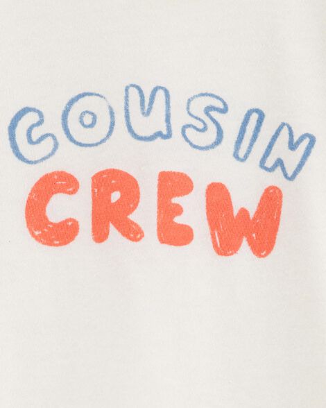 Product image 2 of Toddler Girl Cousin Crew Short-Sleeve Graphic Tee -White