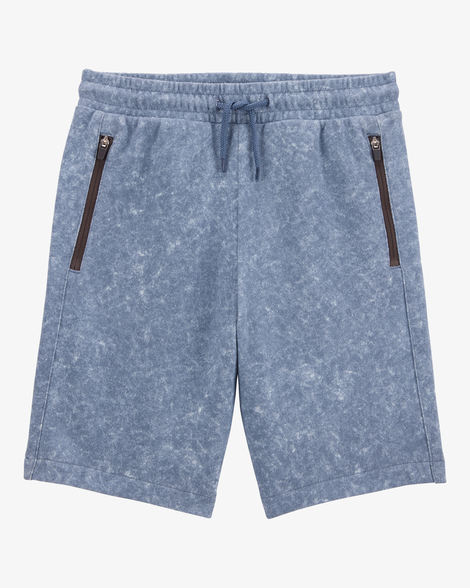 Kid Drawstring Lounge Short - Blue