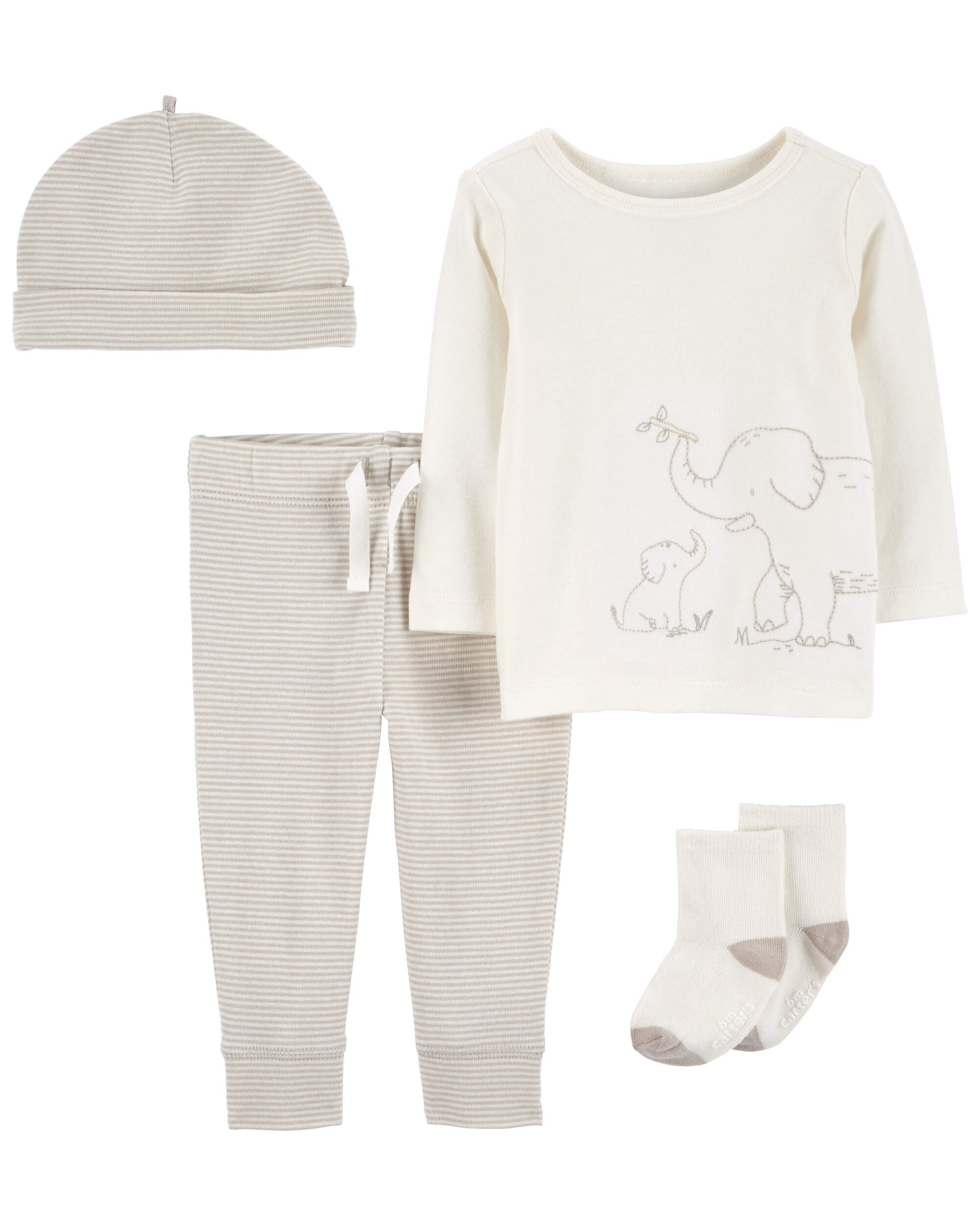 Baby 4 Piece Elephant Outfit Set Carter s Carter s