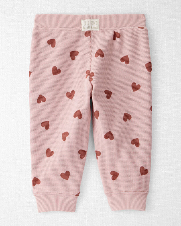 Product image 2 of Baby Waffle Knit Set Made with Organic Cotton in Heart Print