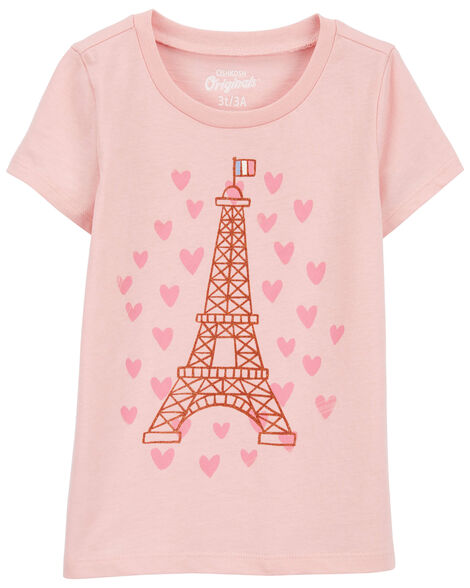 Product image 1 of Toddler Love Paris Graphic Tee
