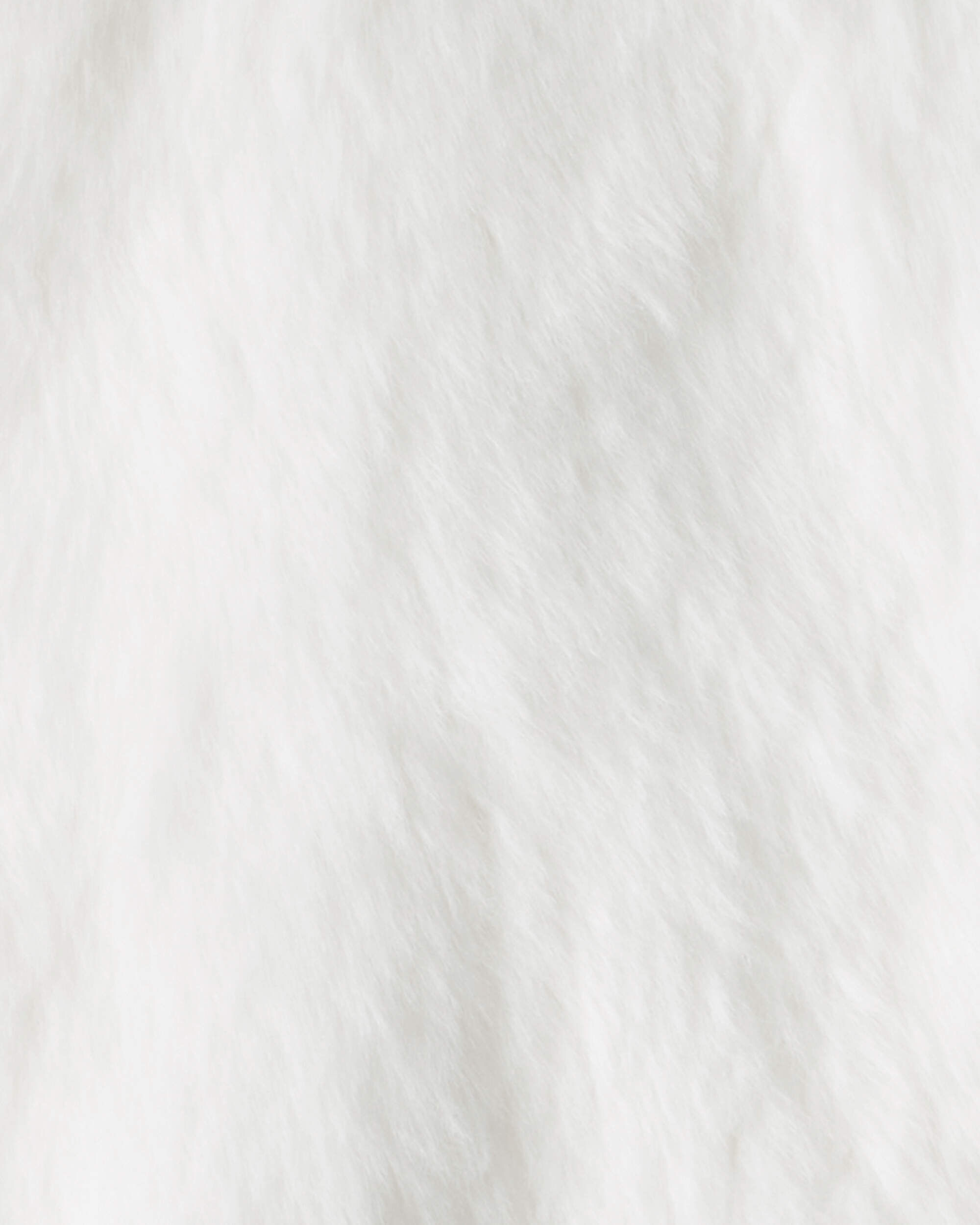 Girls Long-Sleeve Faux Fur Fashion Jacket - White - OshKosh