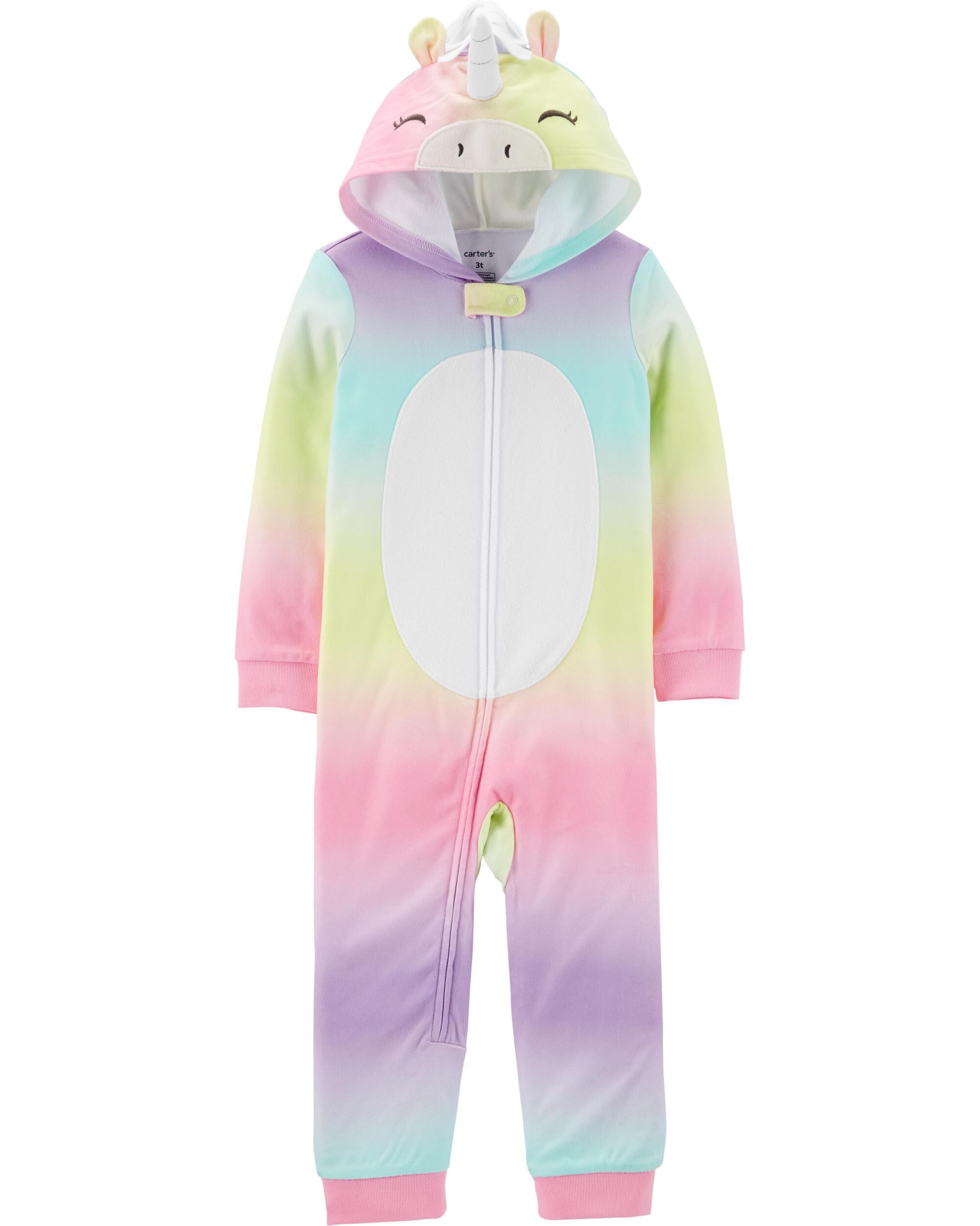 carters hooded pajamas