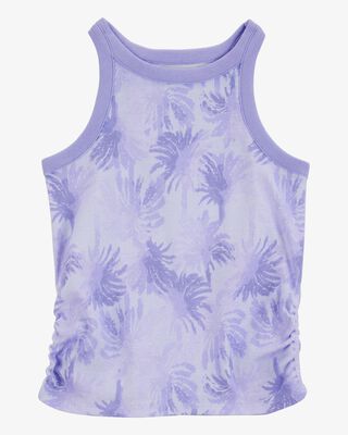 Product image 1 of Kid Tropical Print Tank Top - Purple