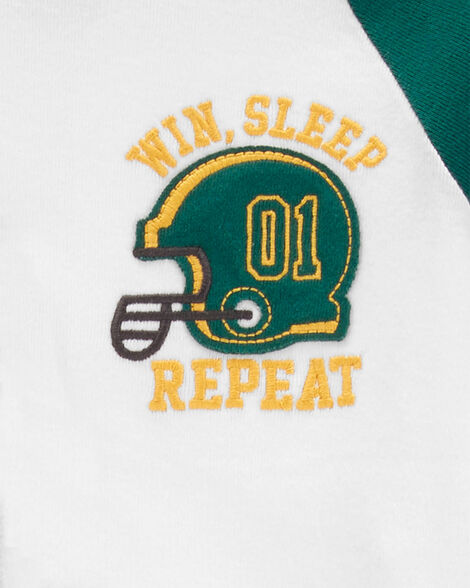  Product image 3 of Toddler 4-Piece Sports 100% Snug Fit Cotton Pajamas