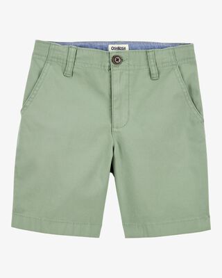 Product image 1 of Kid Flat-Front Shorts - Green