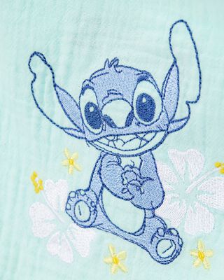 Product image 2 of Toddler 2-Piece Stitch Tank Top & Short Set - Blue