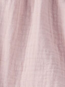 Dusty Rose - Baby 2-Piece Organic Cotton Gauze Set, Selected