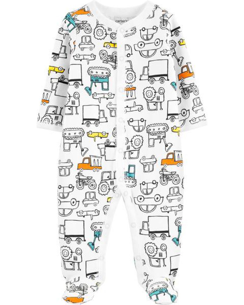 Trucks Snap Up Cotton Sleep Play Carters Com