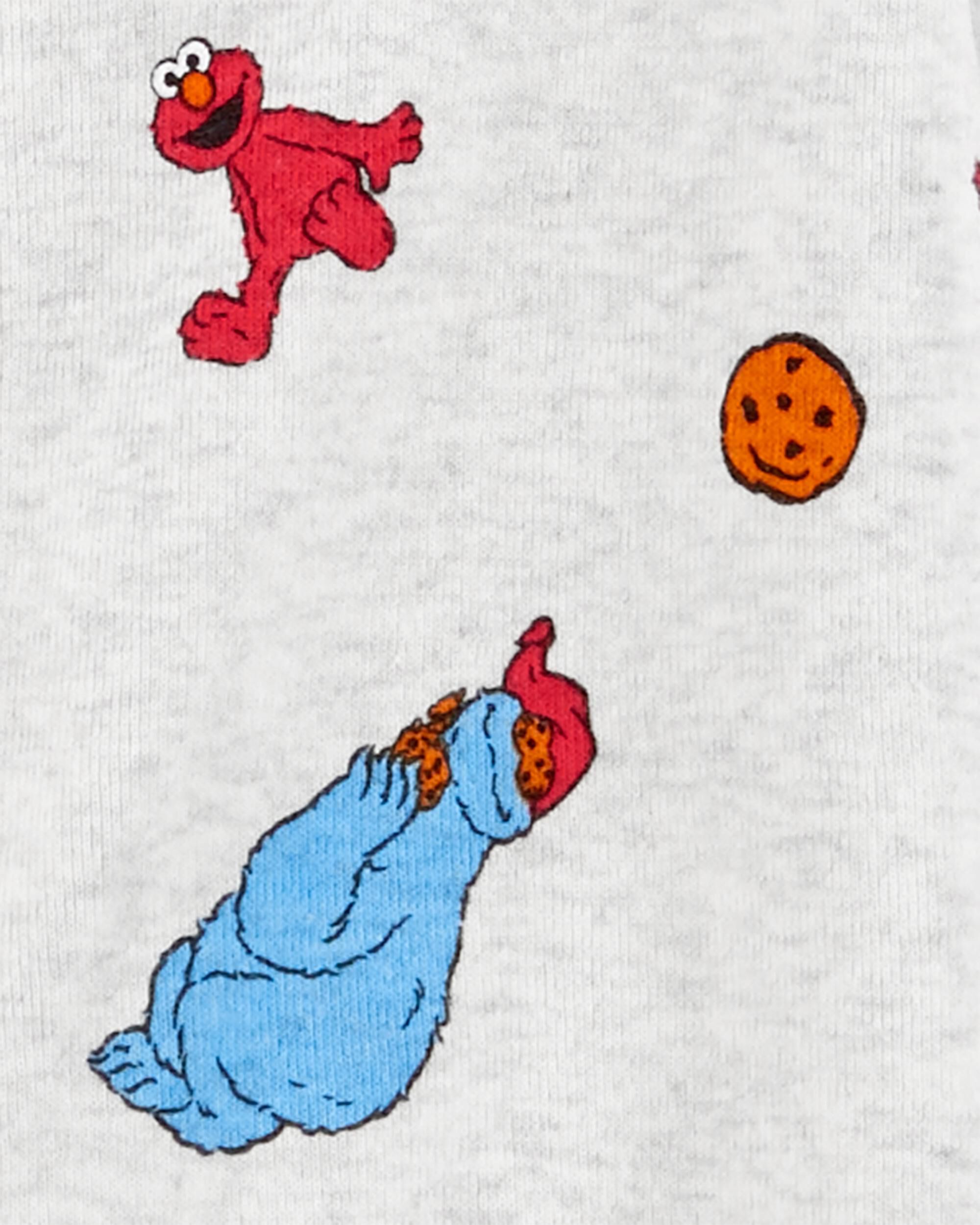 Baby 1 Piece Sesame Street 100 Snug Fit Cotton Footie Pajamas Carter s Carter s