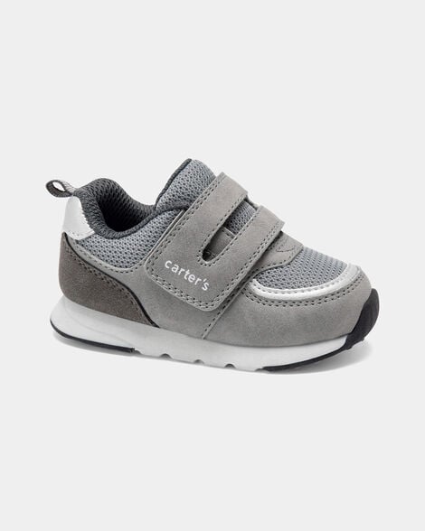 baby boy every step® first walker casual shoes - grey