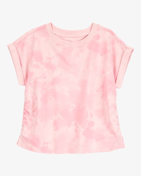  Product image 1 of Kid Cloud Dye Cinched Tee - Pink