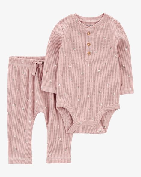  Product image 1 of Baby 2-Piece Bodysuit Pant Set