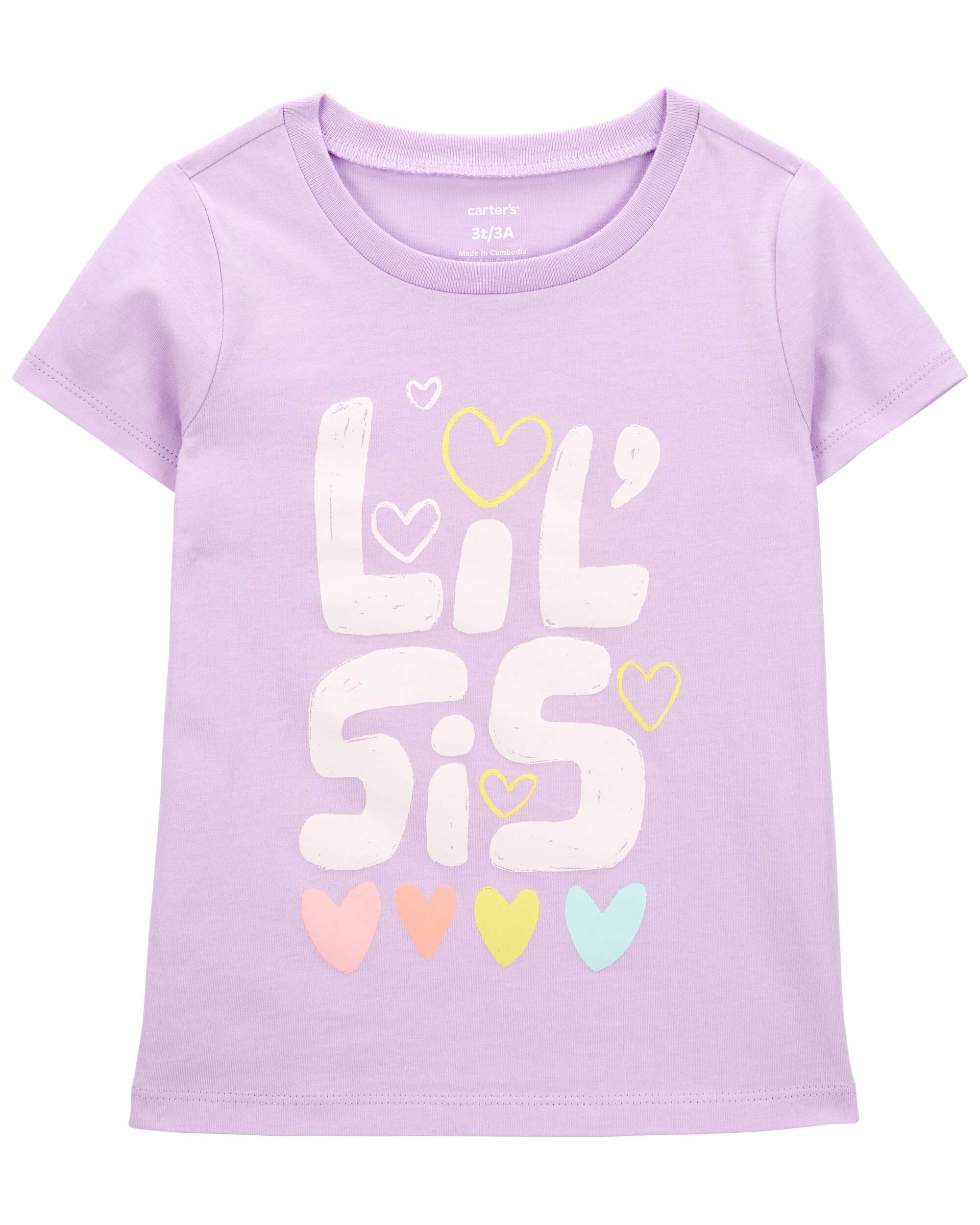 Toddler Lil Sis Graphic Tee - Carter's | Carter's