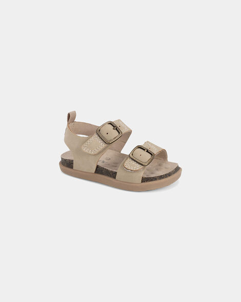 baby boy every step® first walker sandals - tan