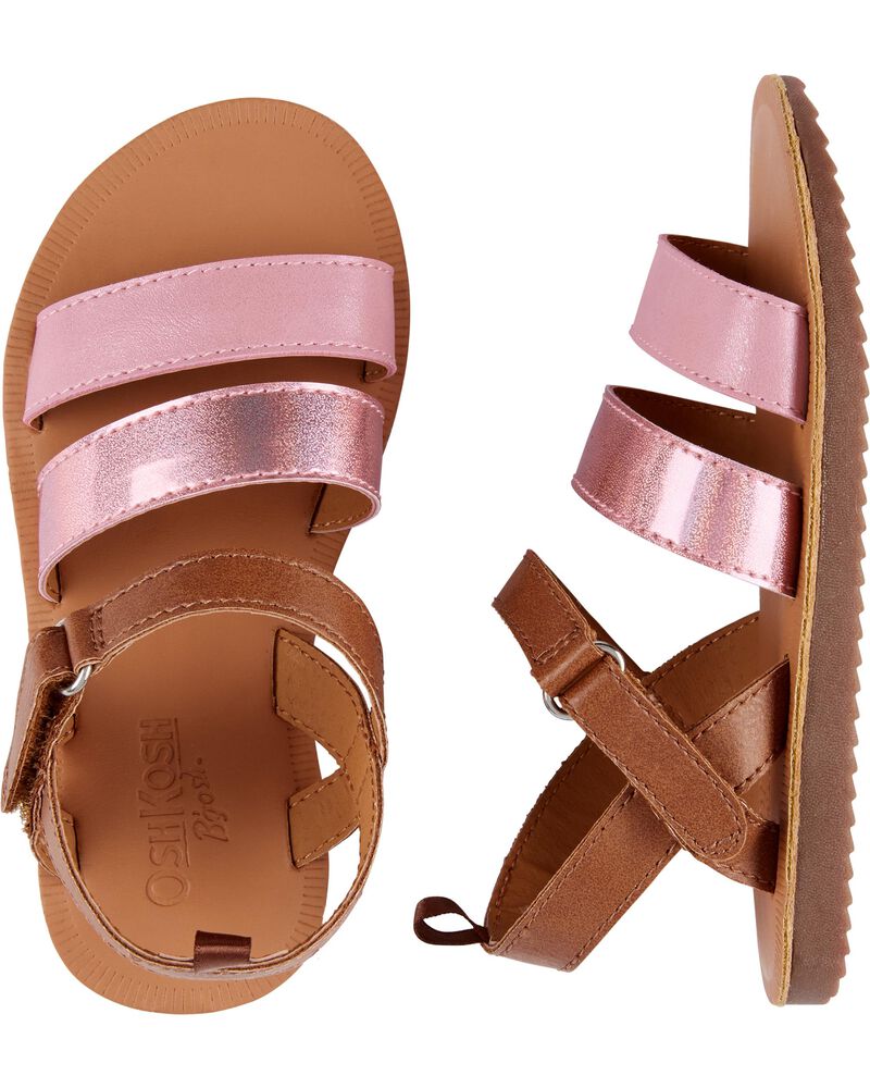 Metallic Pink Sandals Carters Com