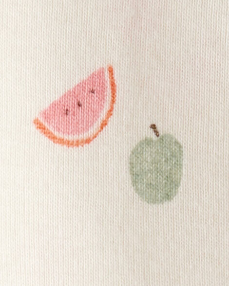 Product image 3 of Baby Fruit Print Organic Cotton 2-Piece Pajamas