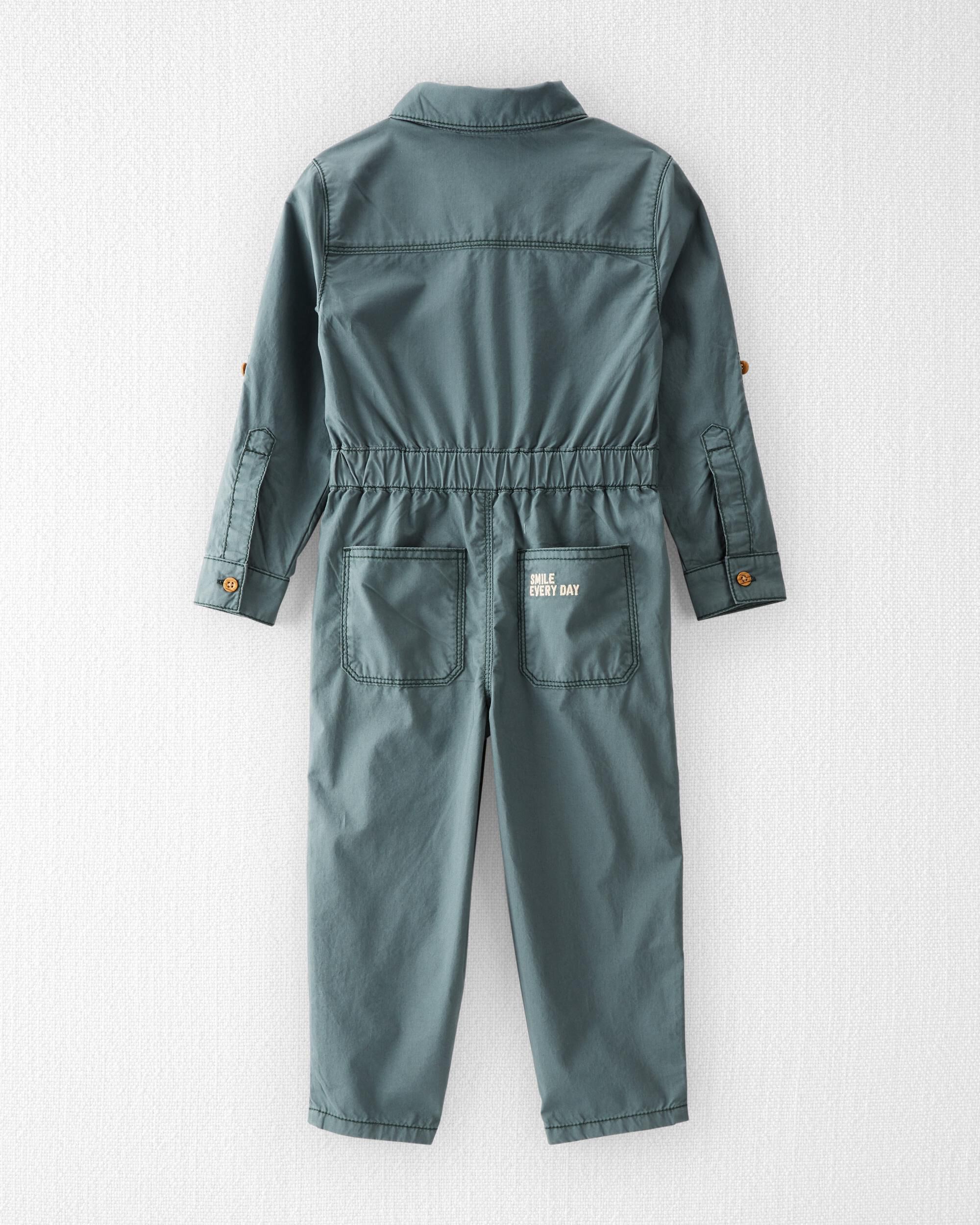 Kids utility jumpsuit sales