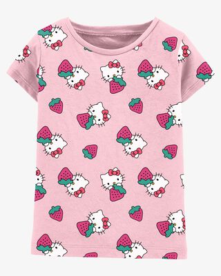 Product image 1 of Toddler Hello Kitty® Short-Sleeve Graphic Tee - Pink