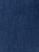 Navy - Kid Flare Pull-On Denim Jeans, Selected