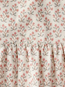 Floral - Toddler Organic Cotton Floral-Print Dress, Selected