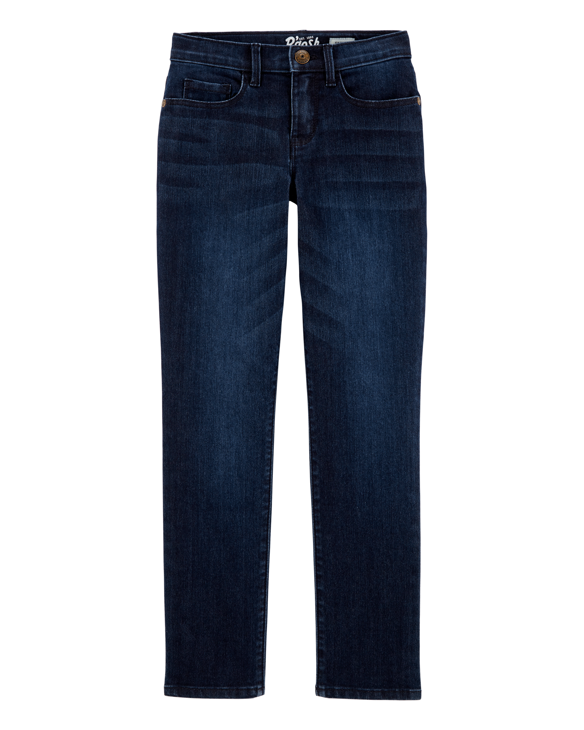Kid Dark Wash Slim-Fit Skinny-Leg Jeans