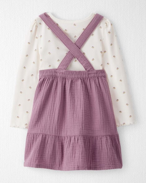 Product image 2 of Toddler Girl 2-Piece Organic Cotton Jumper Set