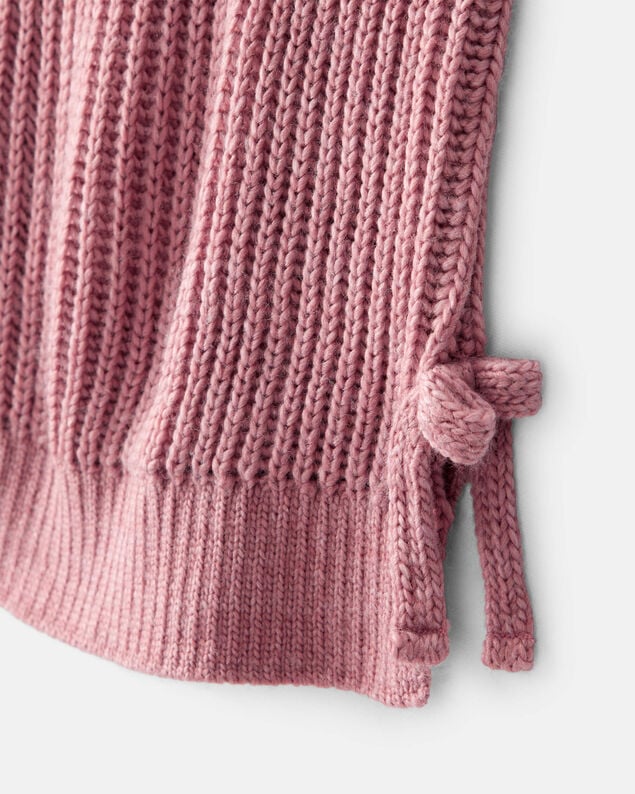Product image 2 of Toddler Girl Sleeveless Sweater Top - Pink