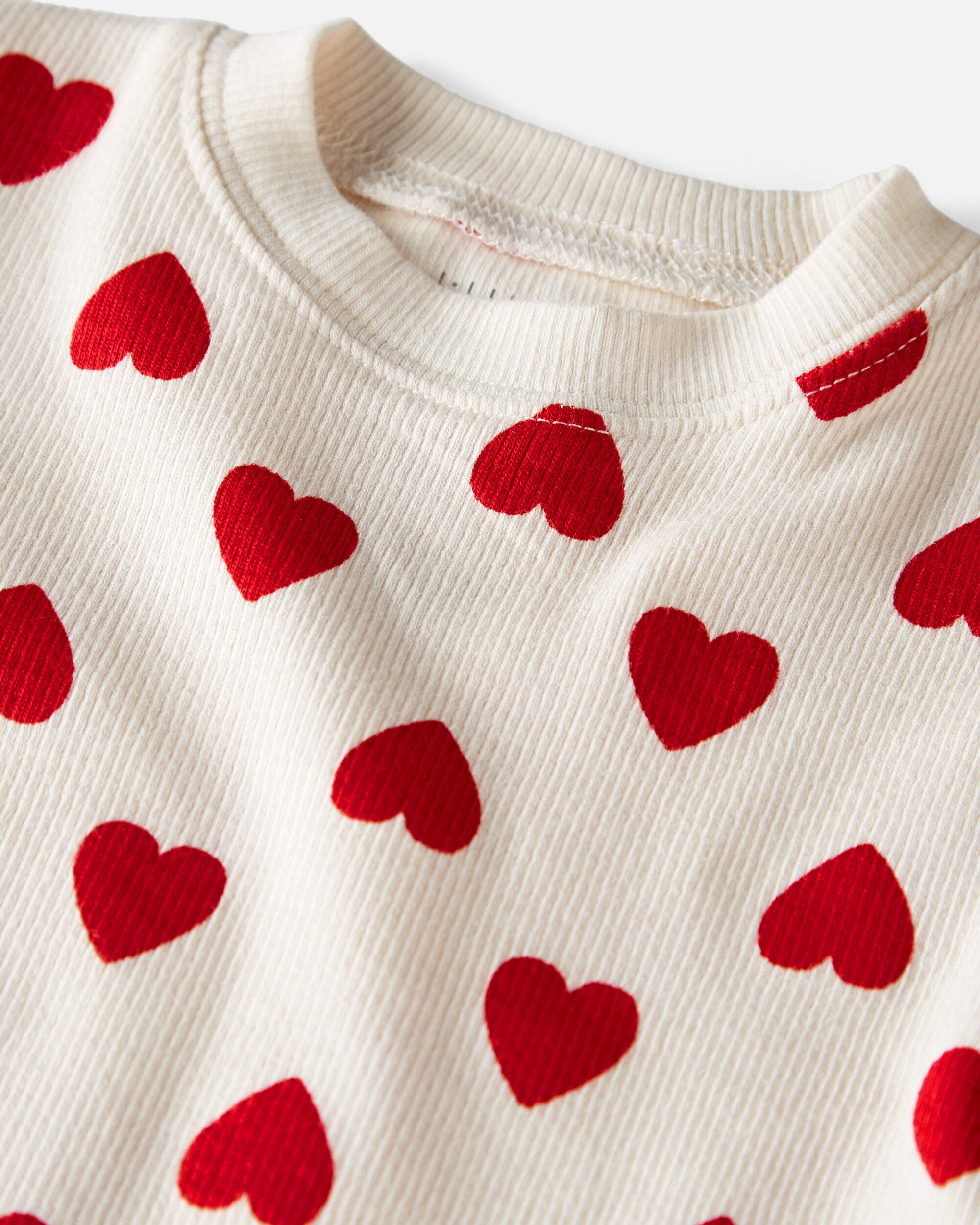 Baby Organic Cotton Pajamas Set in Hearts Little Planet Carter s