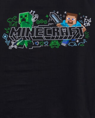 Product image 2 of Kid Minecraft® Long-Sleeve Rashguard Swim Top - Green