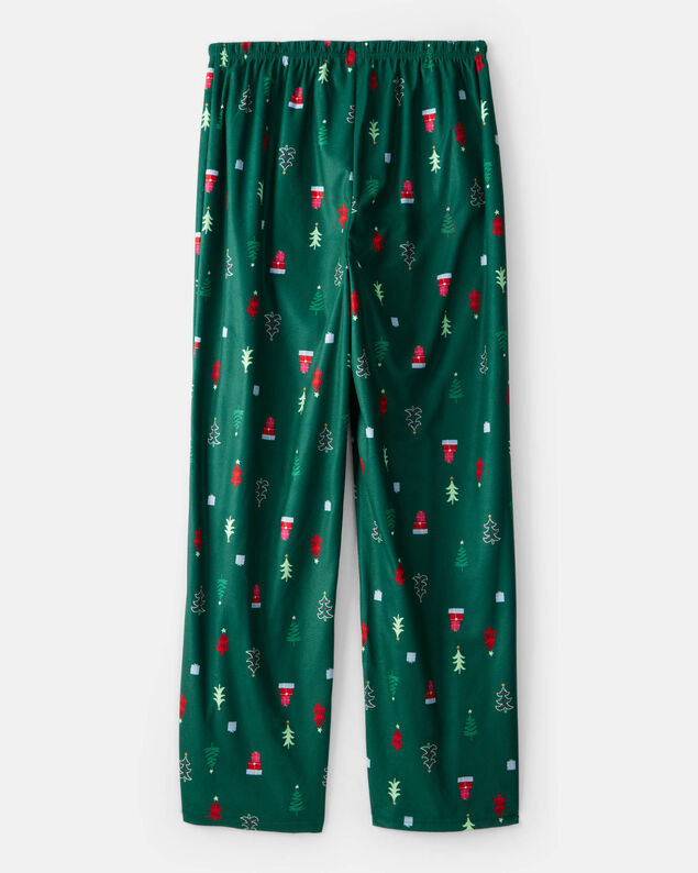 Product image 2 of Adult Green Trees Loose Fit Pants - Green