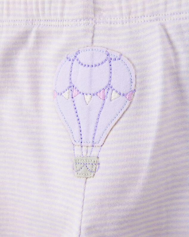 Product image 2 of Baby Girl 3-Piece Hot Air Balloon Little Character Set® - Purple