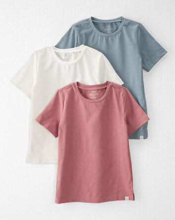 Toddler 3-Pack Organic Cotton T-Shirts
