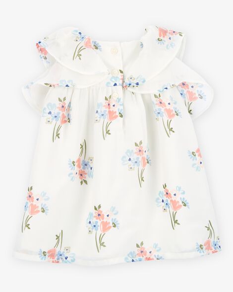  Product image 2 of Baby Floral Dress - Ivory