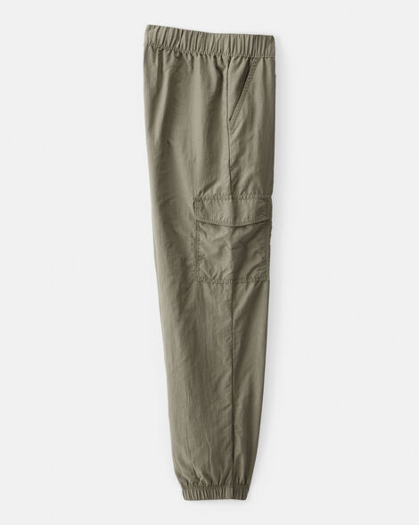 Product image 3 of Girls Woven Jogger - Green