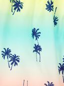Multi - Kid Palm Tree Swim Trunks, Selected