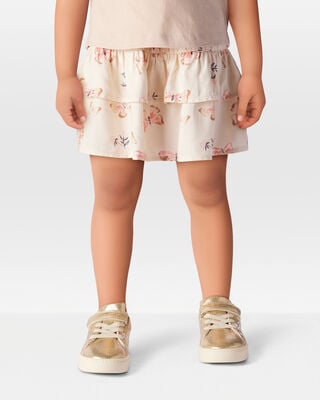 Product image 2 of Toddler Floral Pull-On Ruffle Skort