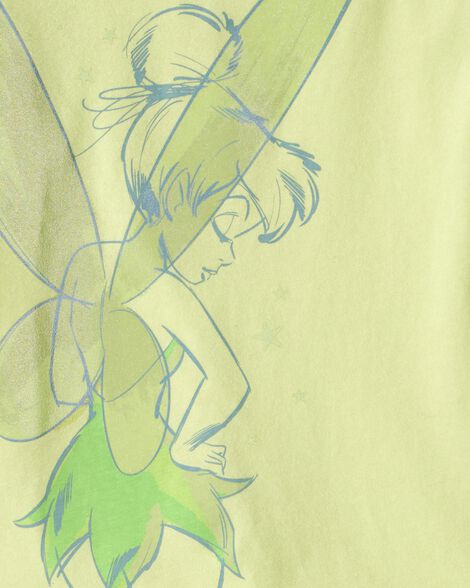 Product image 2 of Toddler Tinker Bell Glitter Short-Sleeve Graphic Tee - Green