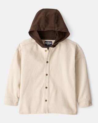 Product image 1 of Boys Cotton Long-Sleeve Fashion Jacket - Cream