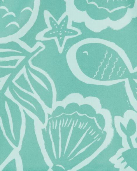 Product image 3 of Baby Floral Print 1-Piece Rashguard