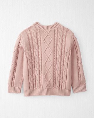 Product image 2 of Toddler Organic Cotton Cable Knit Sweater